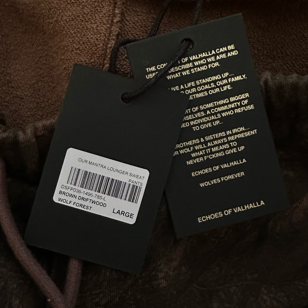 Darc Sport - Lounger Sweat Pants - Brown Driftwood Forest Camo - Picture 9 of 9